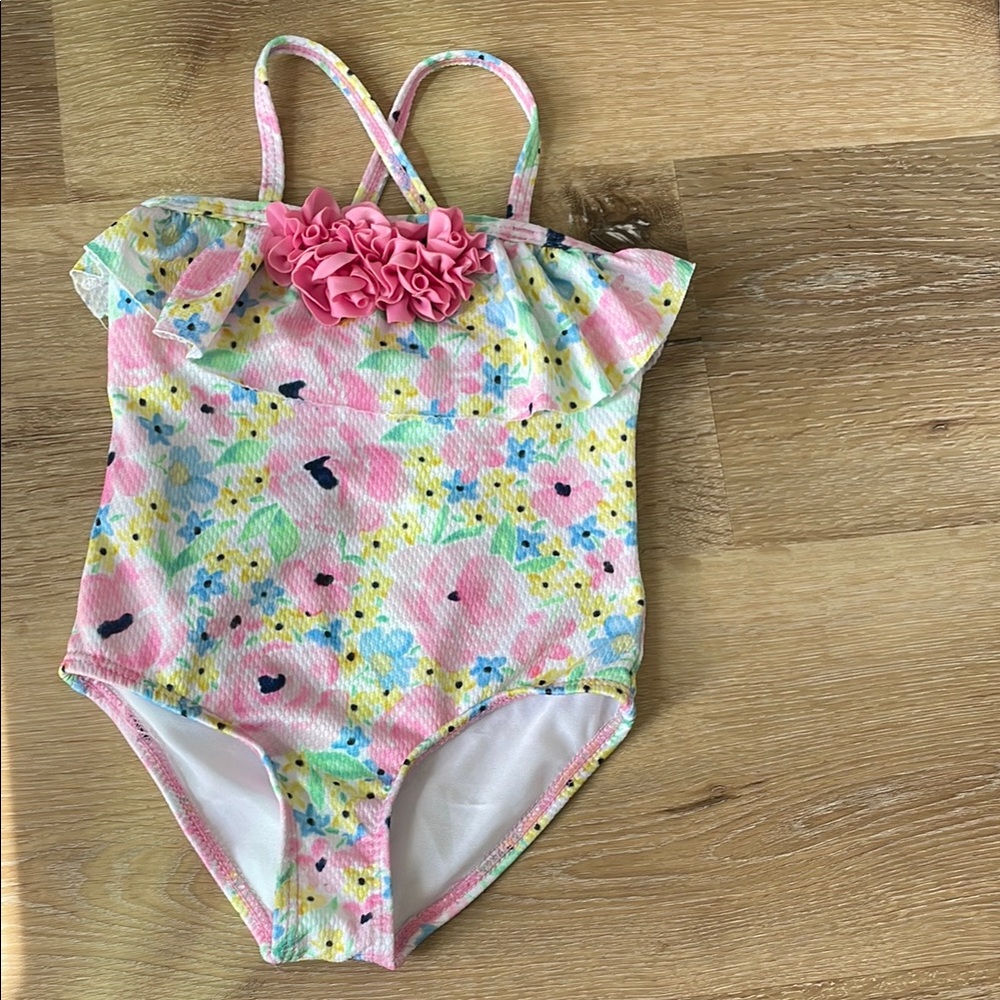 Floral Kids Swimwear